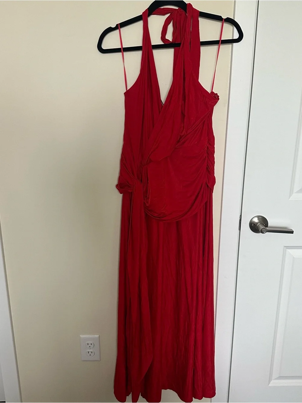 Abercrombie Knot Front Maxi Dress - L
